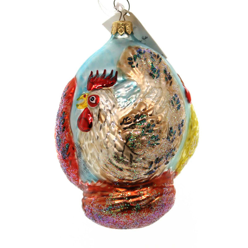 Christopher Radko 3 French Hens - - SBKGifts.com