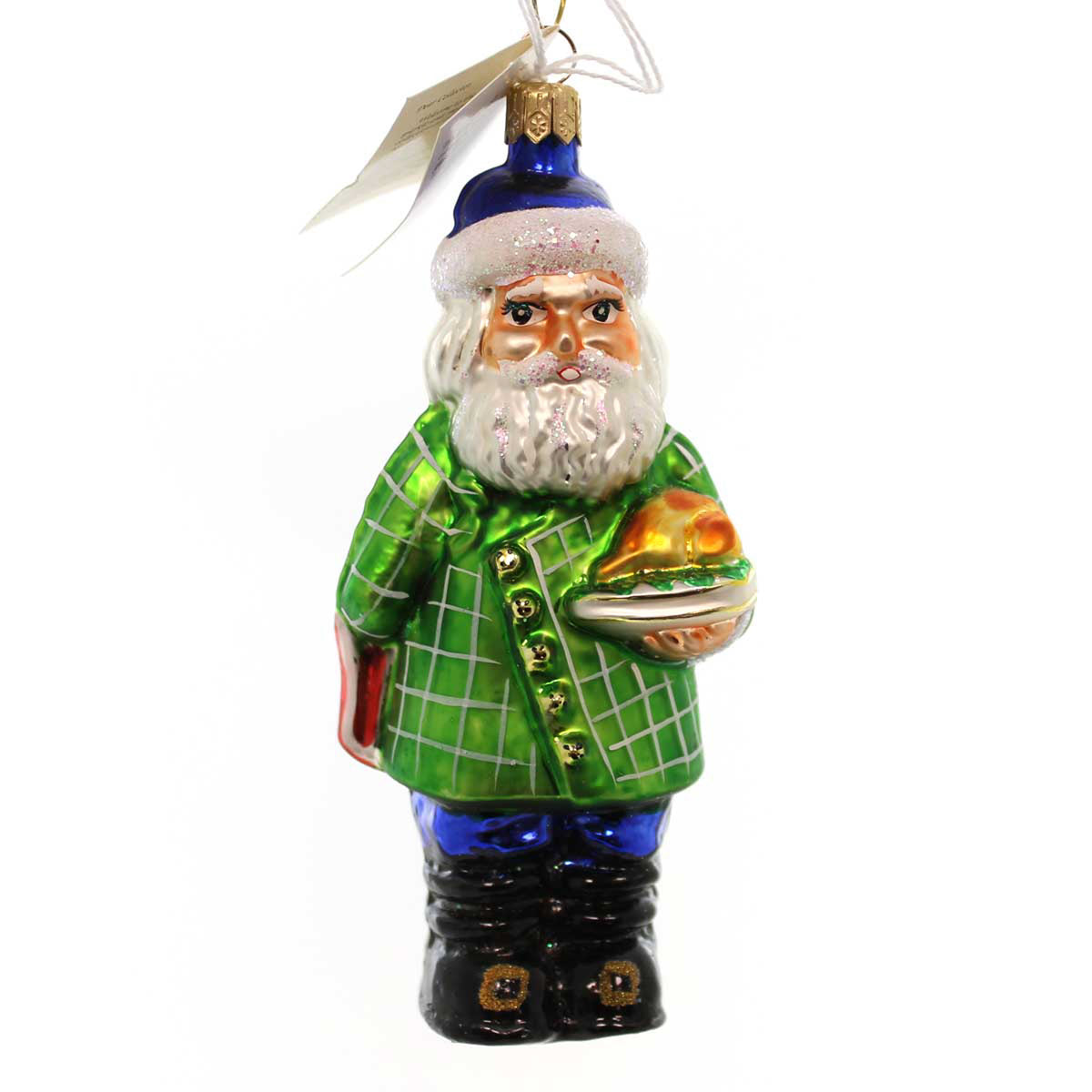 Christopher Radko Company Cookbook Santa  Set/4 - - SBKGifts.com