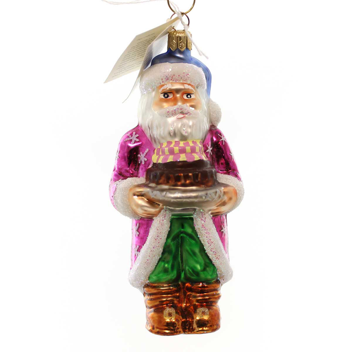 Christopher Radko Company Cookbook Santa  Set/4 - - SBKGifts.com