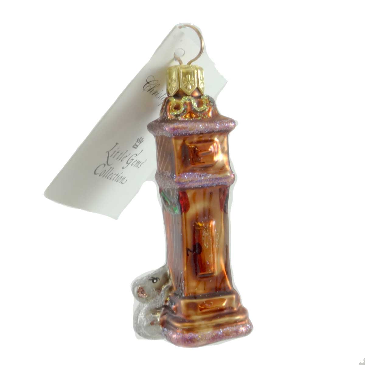 Christopher Radko Hickory Dickory Dock Gem - - SBKGifts.com