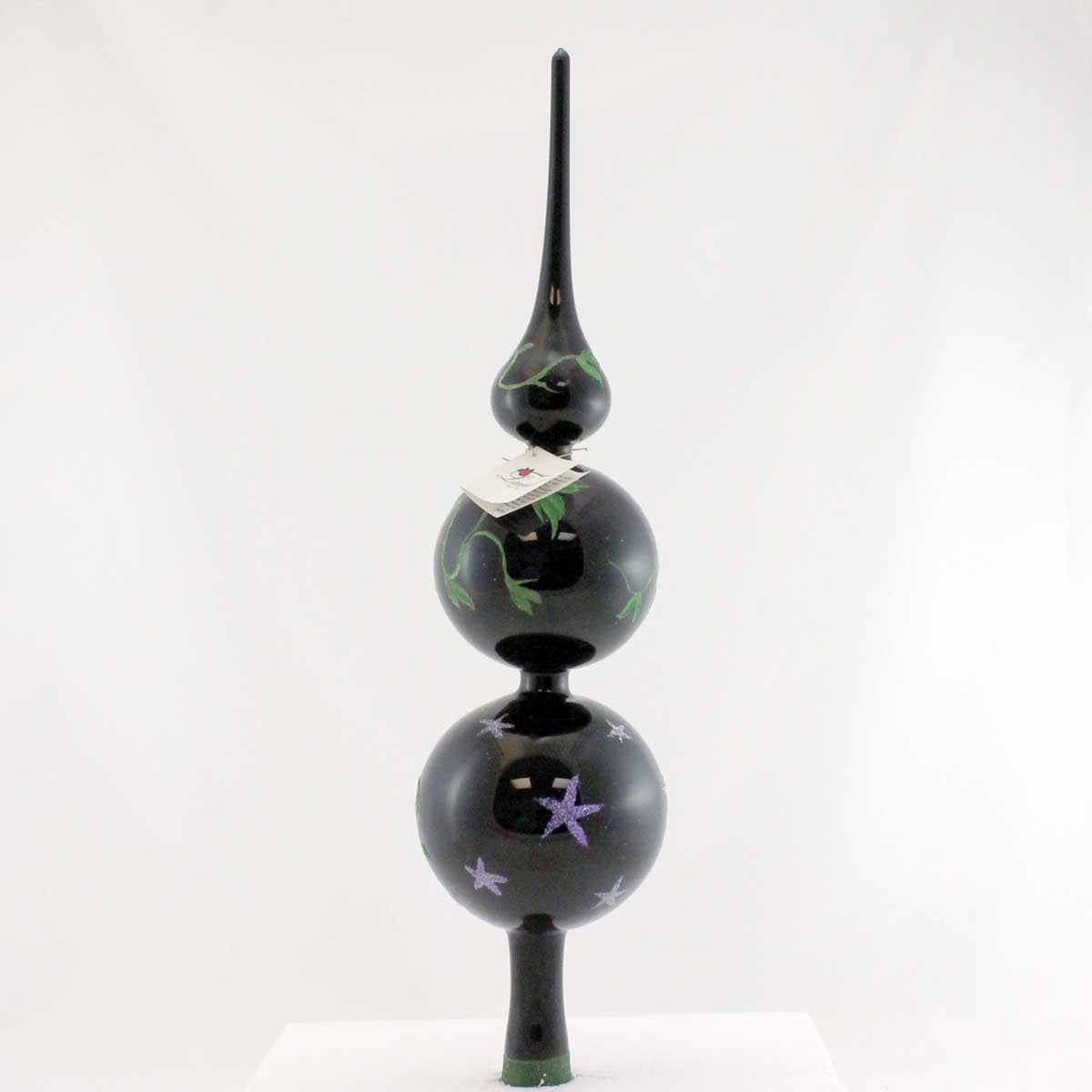 Laved Italian Ornaments Halloween Ghost Pumpkin Finial - - SBKGifts.com