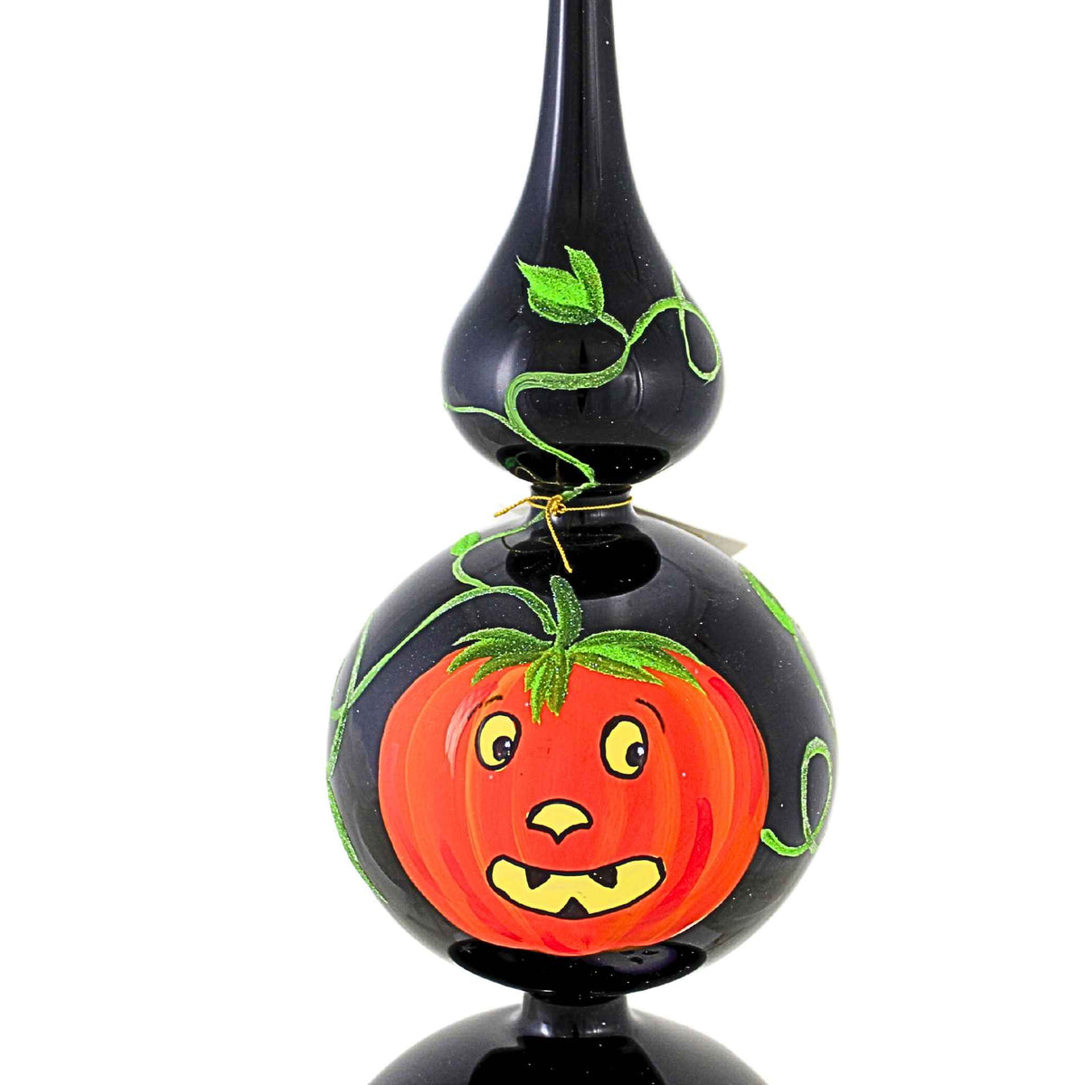 Laved Italian Ornaments Halloween Ghost Pumpkin Finial - - SBKGifts.com