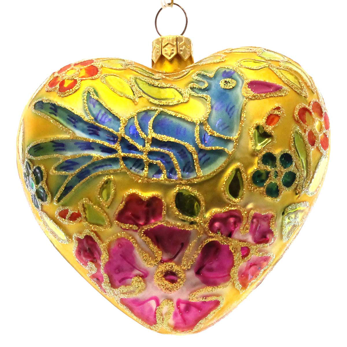 Christopher Radko Hearts Of Gold - - SBKGifts.com