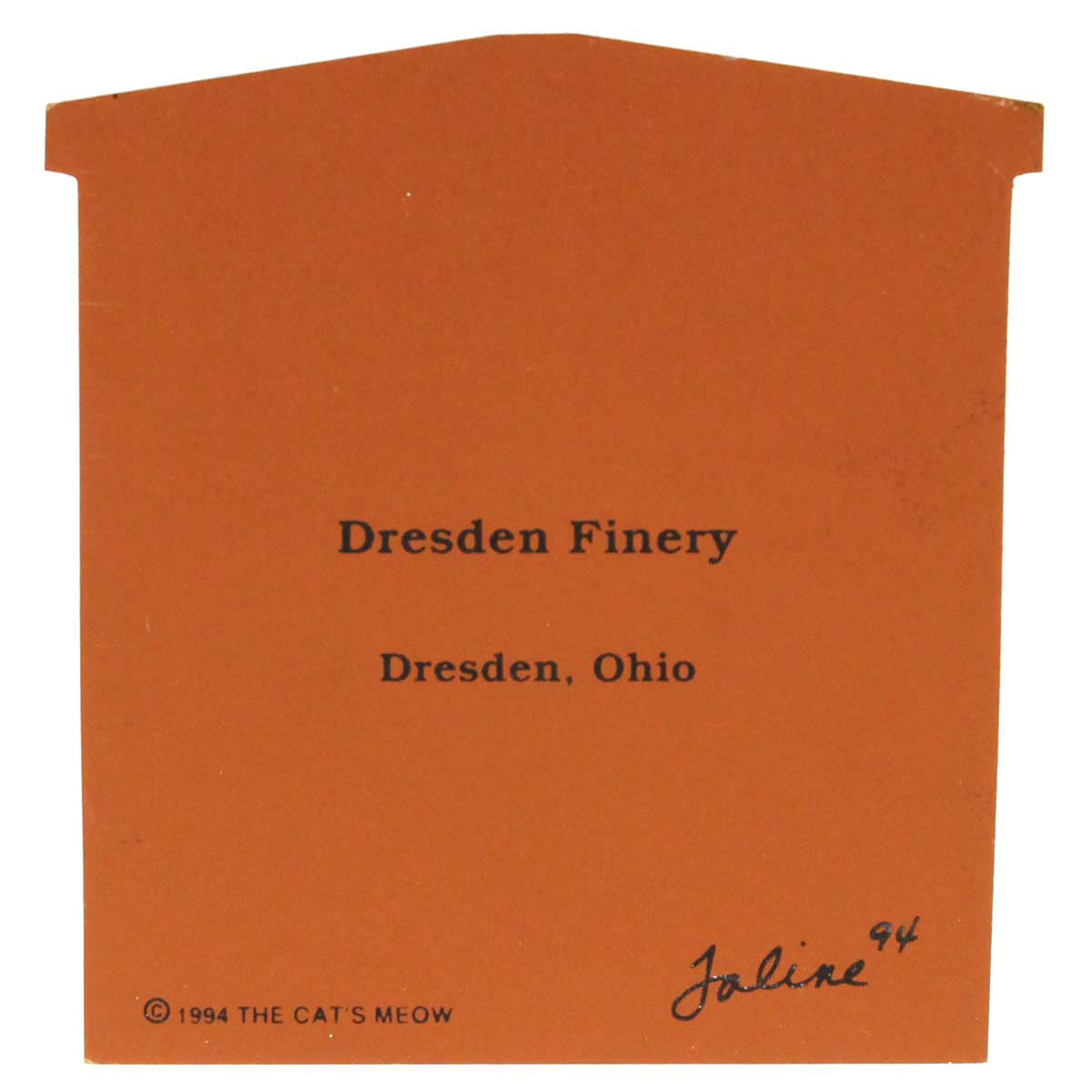 Cat's Meow Village Dresden Finery - - SBKGifts.com