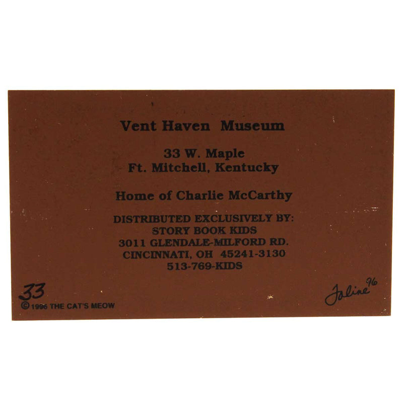 Cat's Meow Village Vent Haven Museum - - SBKGifts.com