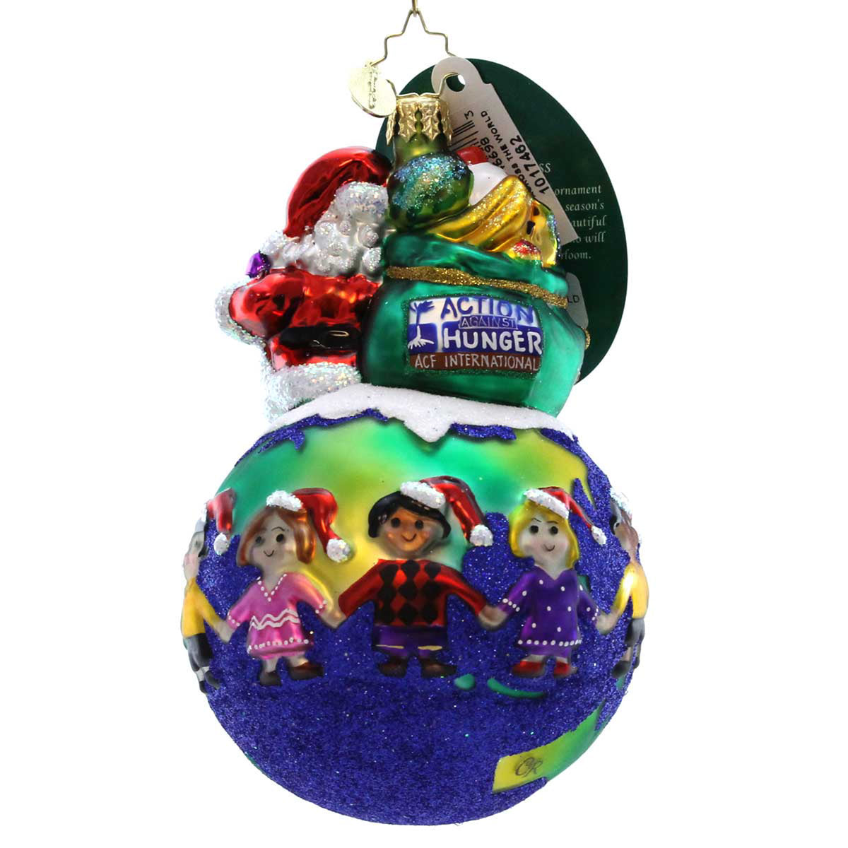Christopher Radko Hands Across The World - - SBKGifts.com