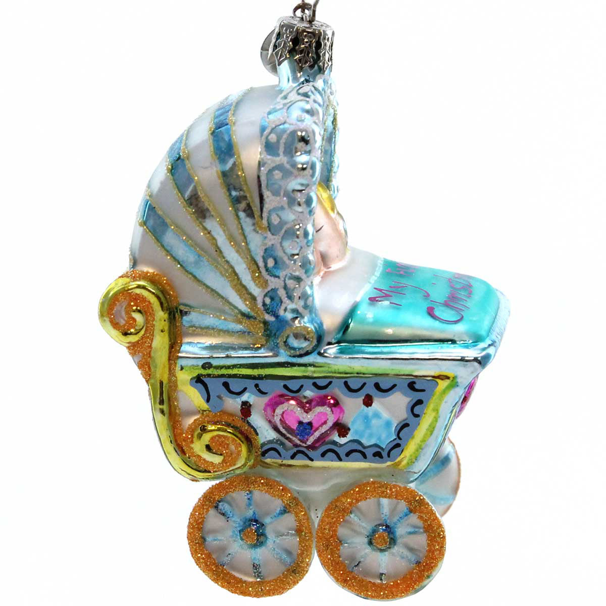 Christopher Radko Wheely Asleep - - SBKGifts.com