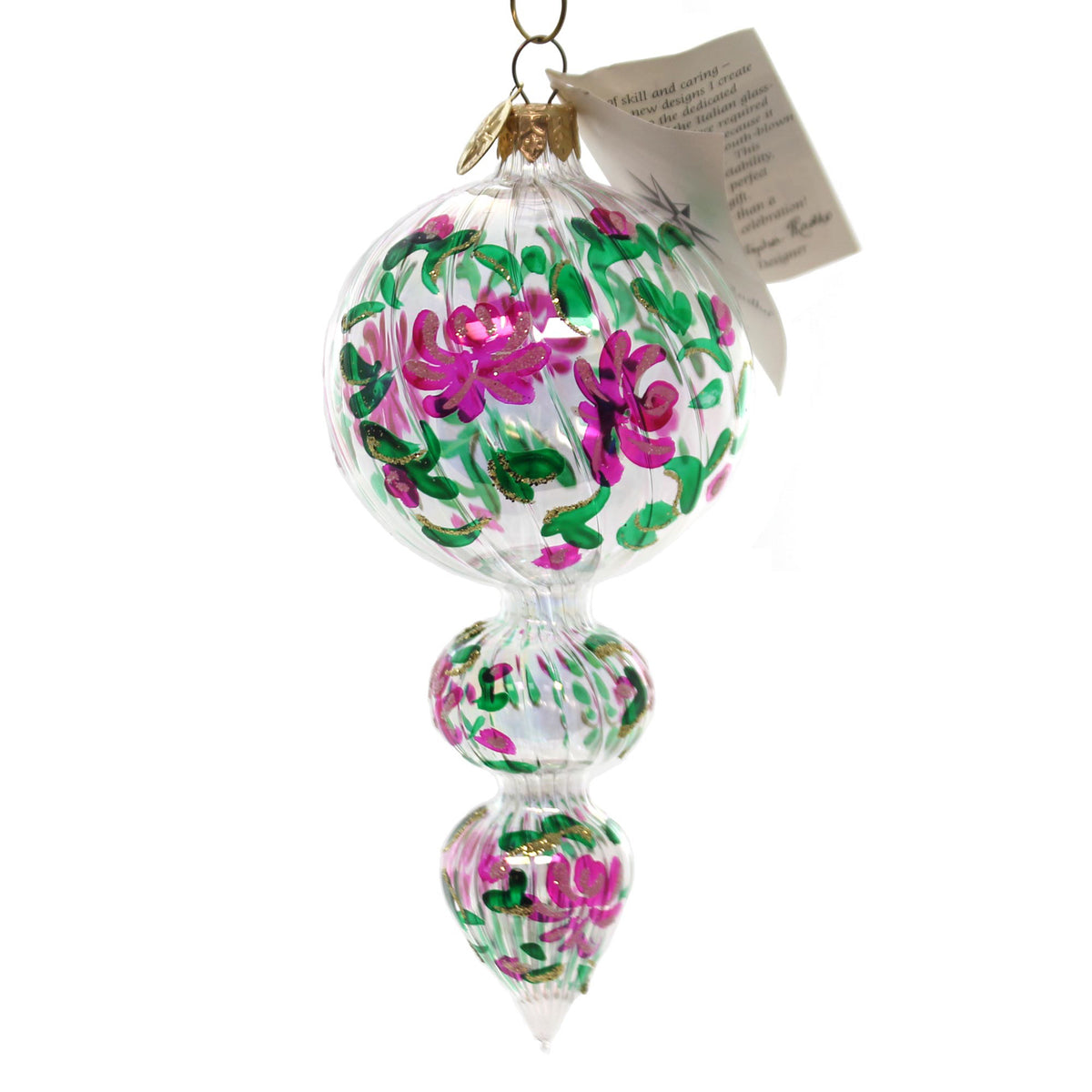 Christopher Radko Rose Cascade - - SBKGifts.com