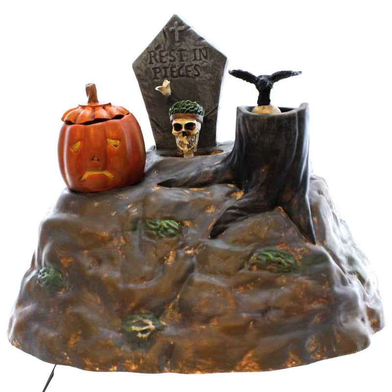 Dept 56 Accessories Animated Skulls Ceramic Halloween Village 4038882 (22739)