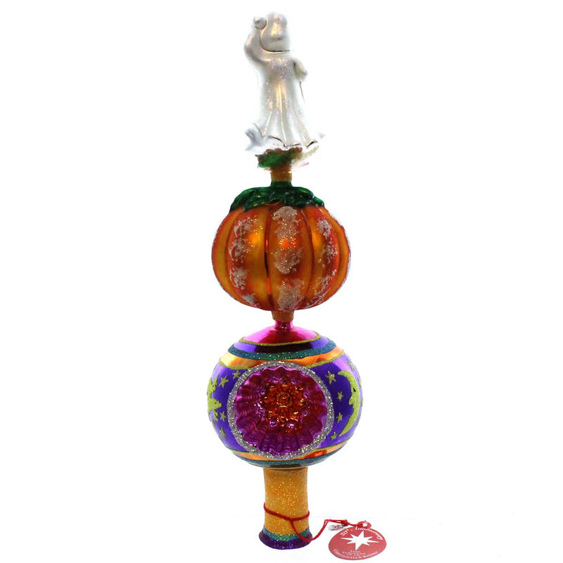 Christopher Radko Spook-O-Lantern Finial - - SBKGifts.com