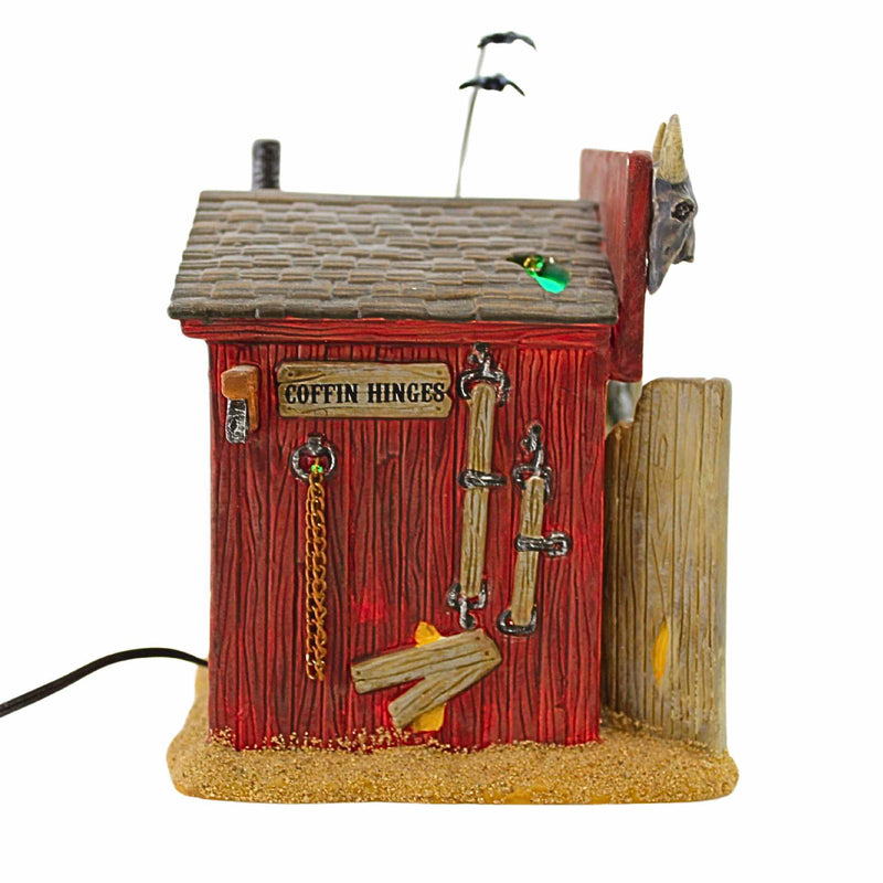 Department 56 Villages Hackmann's Blacksmith Shop - - SBKGifts.com