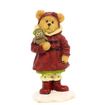 Boyds Bears Resin Heidi Goodfriend W/ Hoo...Warm Wishes - 1 Figurine 4.5 Inch, Resin - Christmas Bearstone 4041882 (22976)
