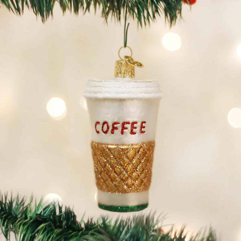 Old World Christmas Coffee To Go - - SBKGifts.com