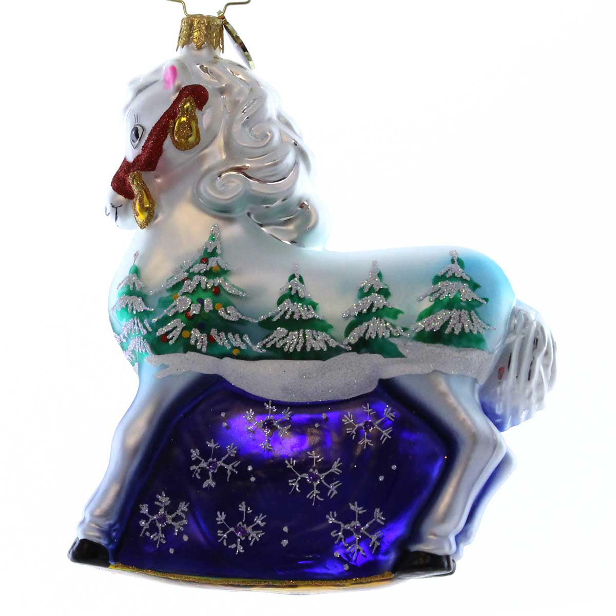 Christopher Radko A Winter's Tale Pony - - SBKGifts.com