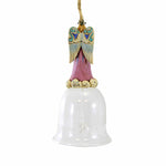 Jim Shore Angel Glass Bell Ornament - - SBKGifts.com