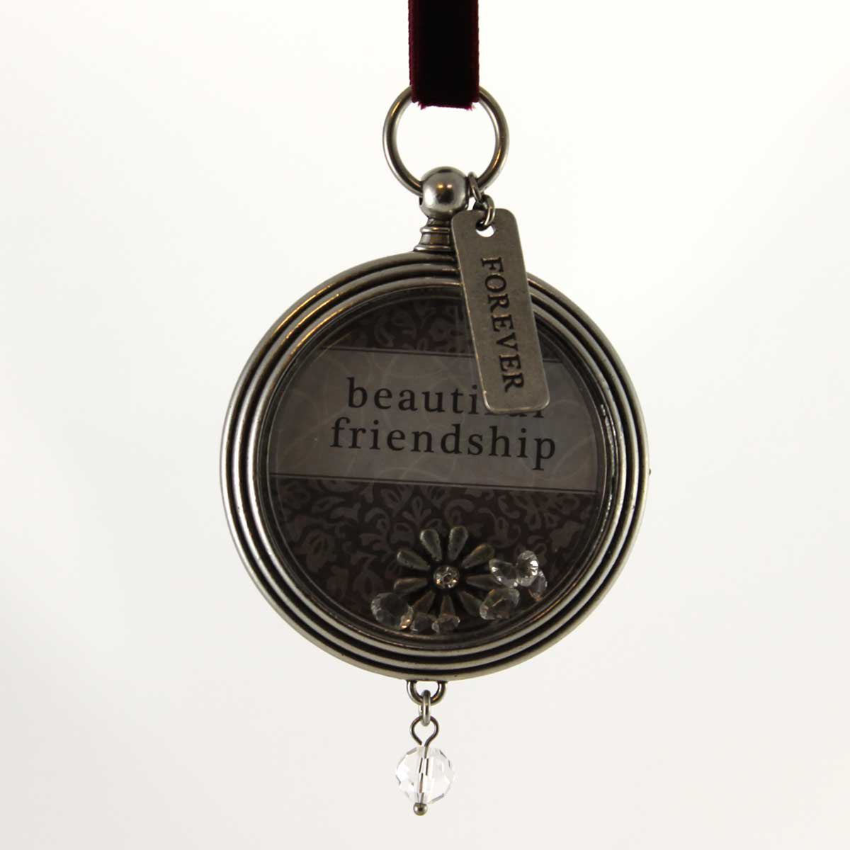 (23249) Beautiful Friendship Keepsake Locket Ornament