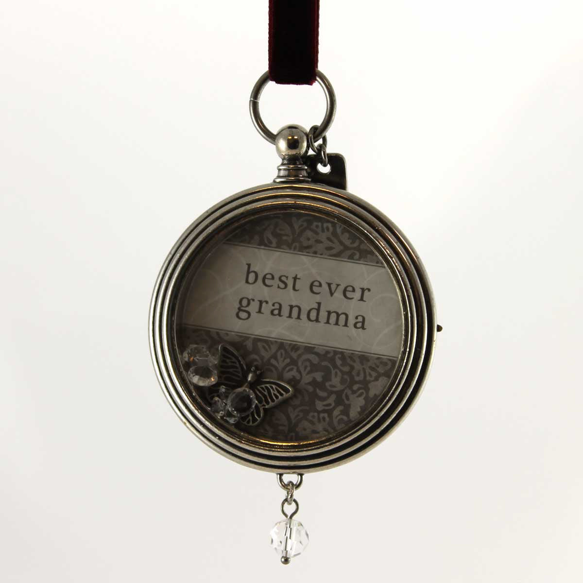 (23250) Best Ever Grandma Keepsake Locket Ornament