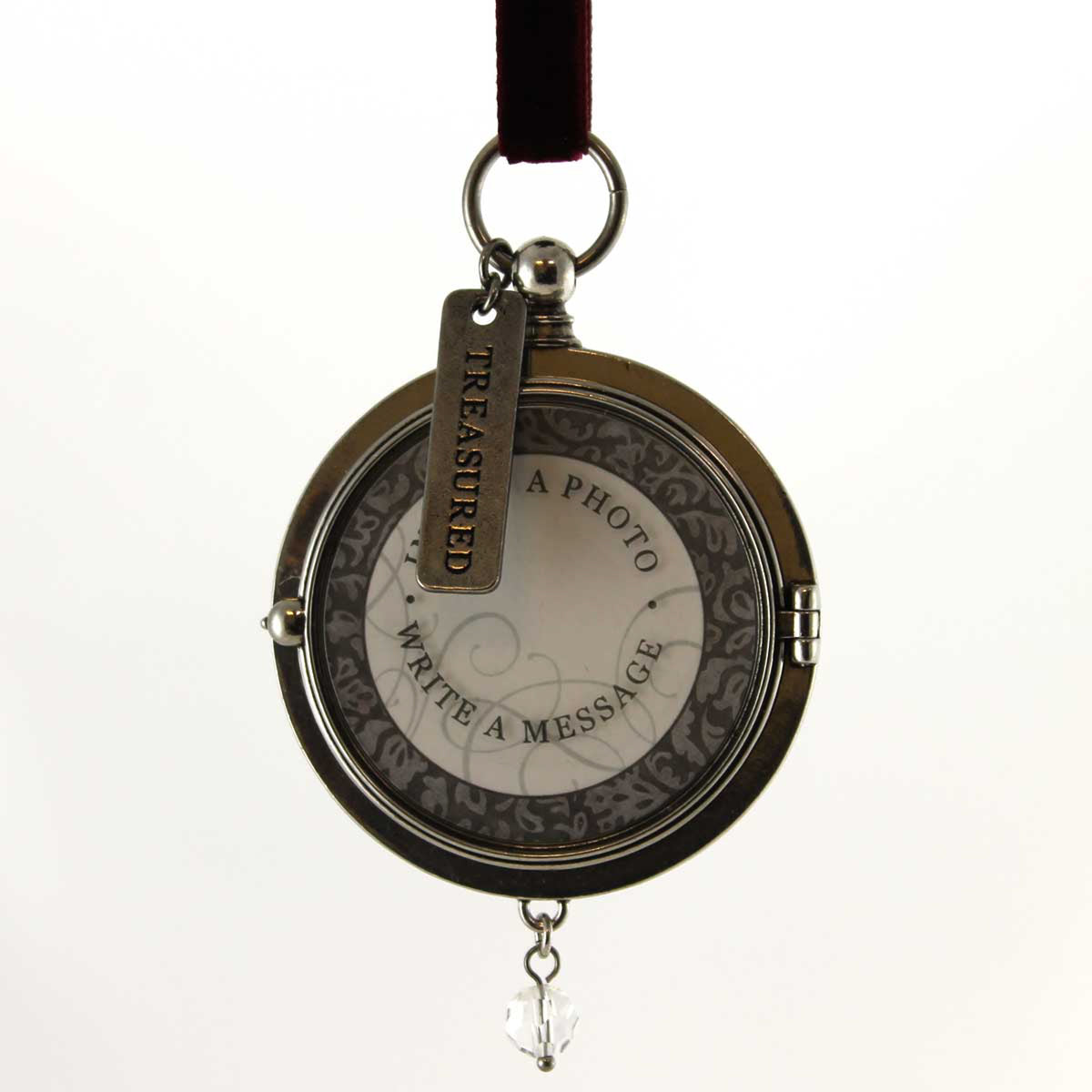 Holiday Ornament Best Ever Grandma Keepsake Locket Ornament - - SBKGifts.com