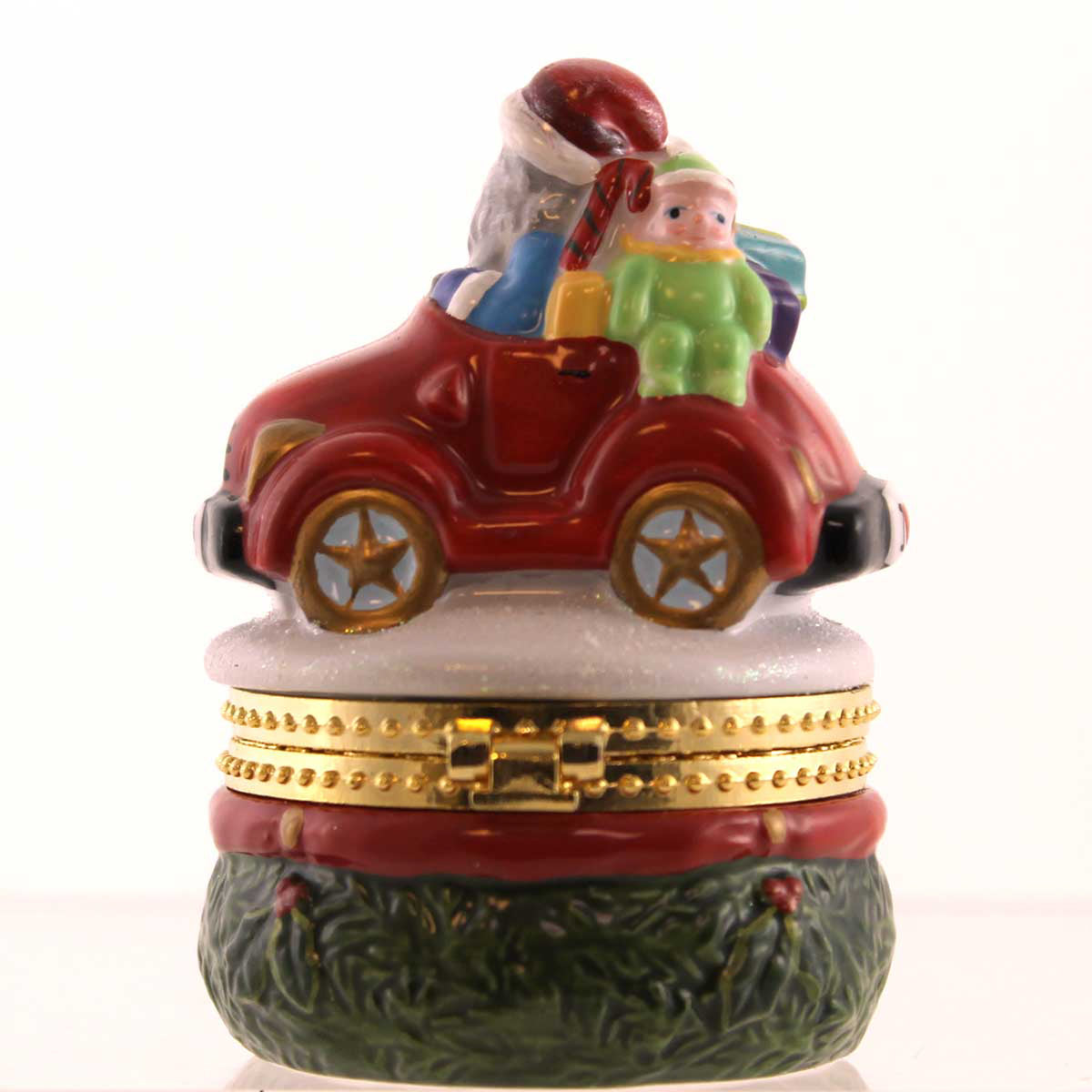 Christopher Radko Jolly Jalopy Porcelain Box - - SBKGifts.com