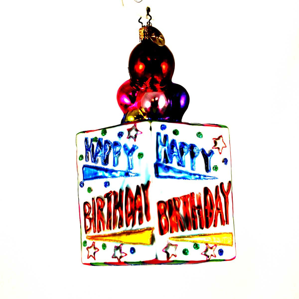 Christopher Radko Party Card - - SBKGifts.com