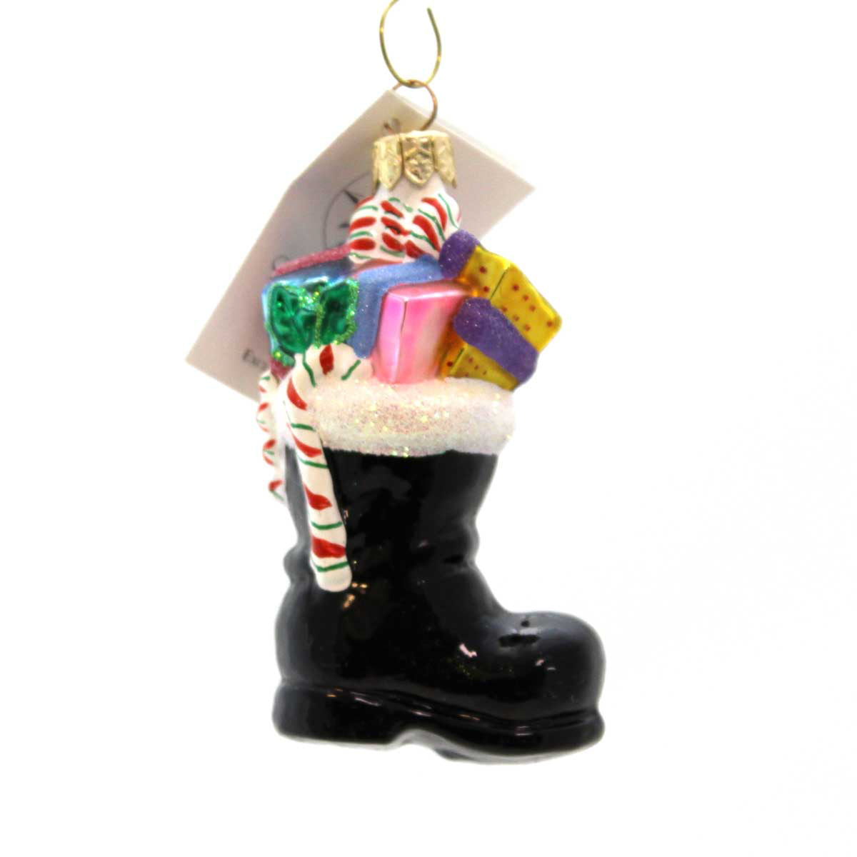 Christopher Radko Little Loot Boot # - - SBKGifts.com