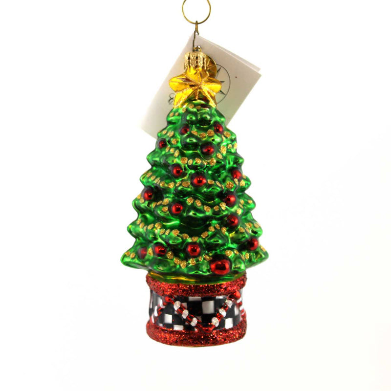 Miss Caycee's Holiday Tree - 5 Inch, Glass - Christmas Tree Star 3010705 (23446)
