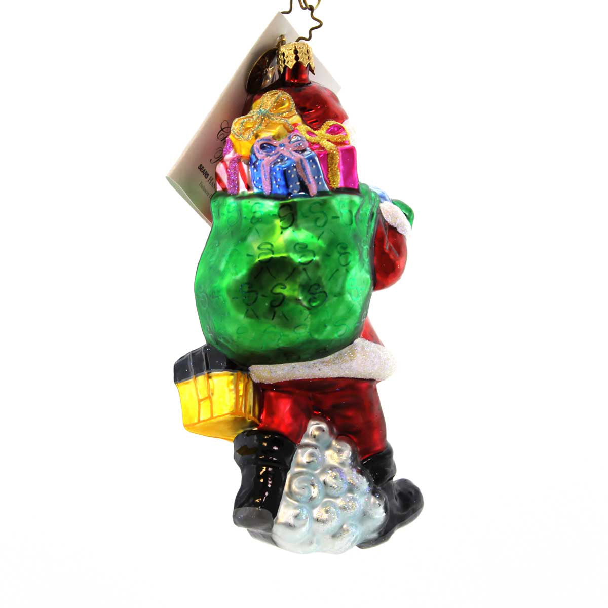 Christopher Radko Sears Handy Santa - - SBKGifts.com