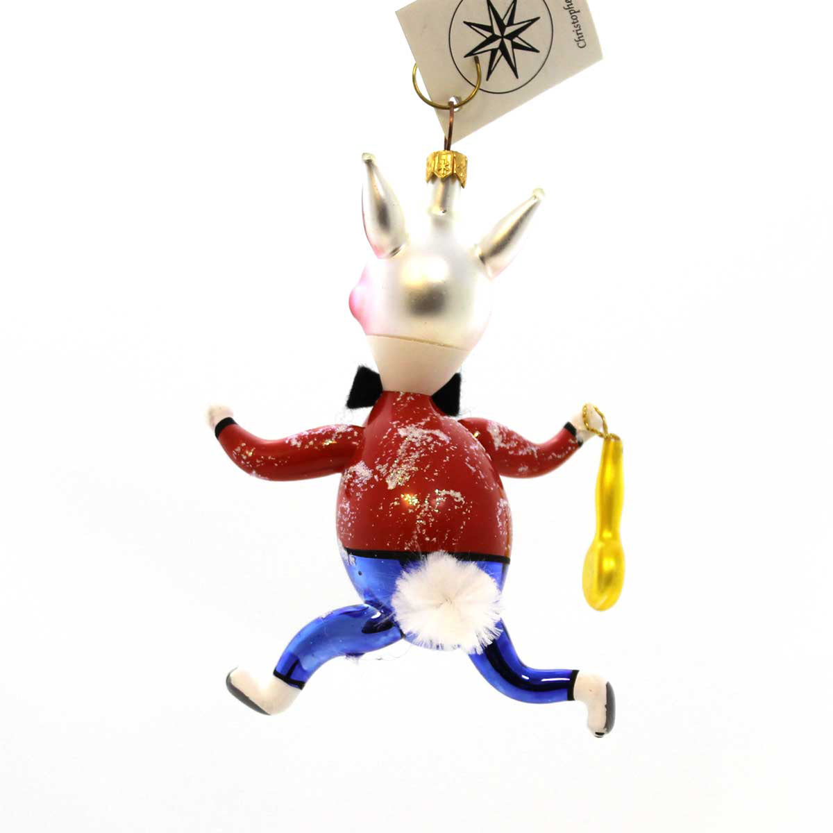 Christopher Radko I'm Late, I'm Late - - SBKGifts.com