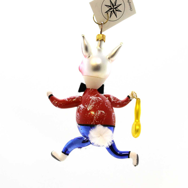 Christopher Radko I'm Late, I'm Late - - SBKGifts.com