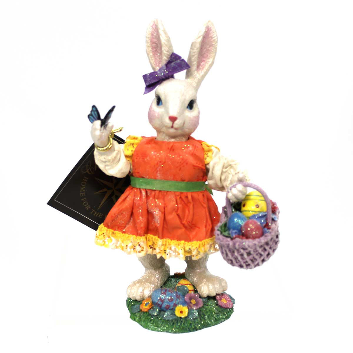 (23692) Dapper Hare Bunny With Basket