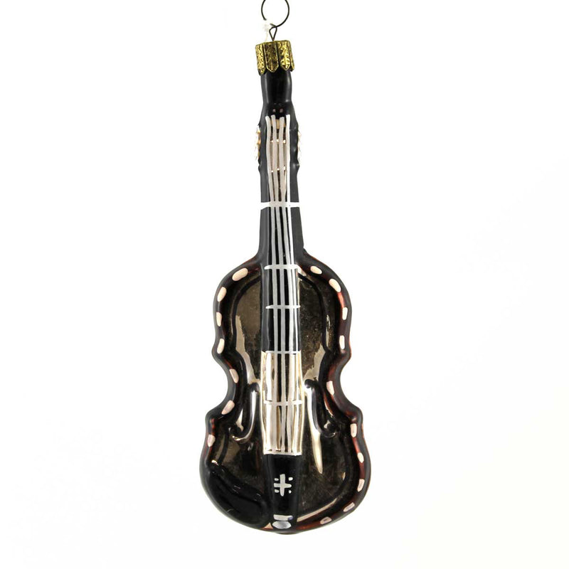 Holiday Ornament Violin Instrument Glass Music Strings 471072 (23731)