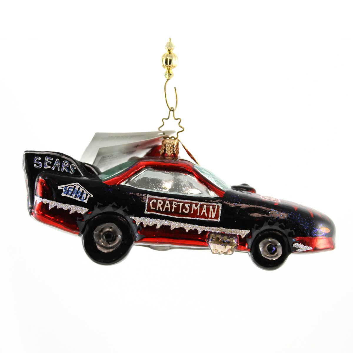 Christopher Radko Craftsman Nhra Funny Car - - SBKGifts.com