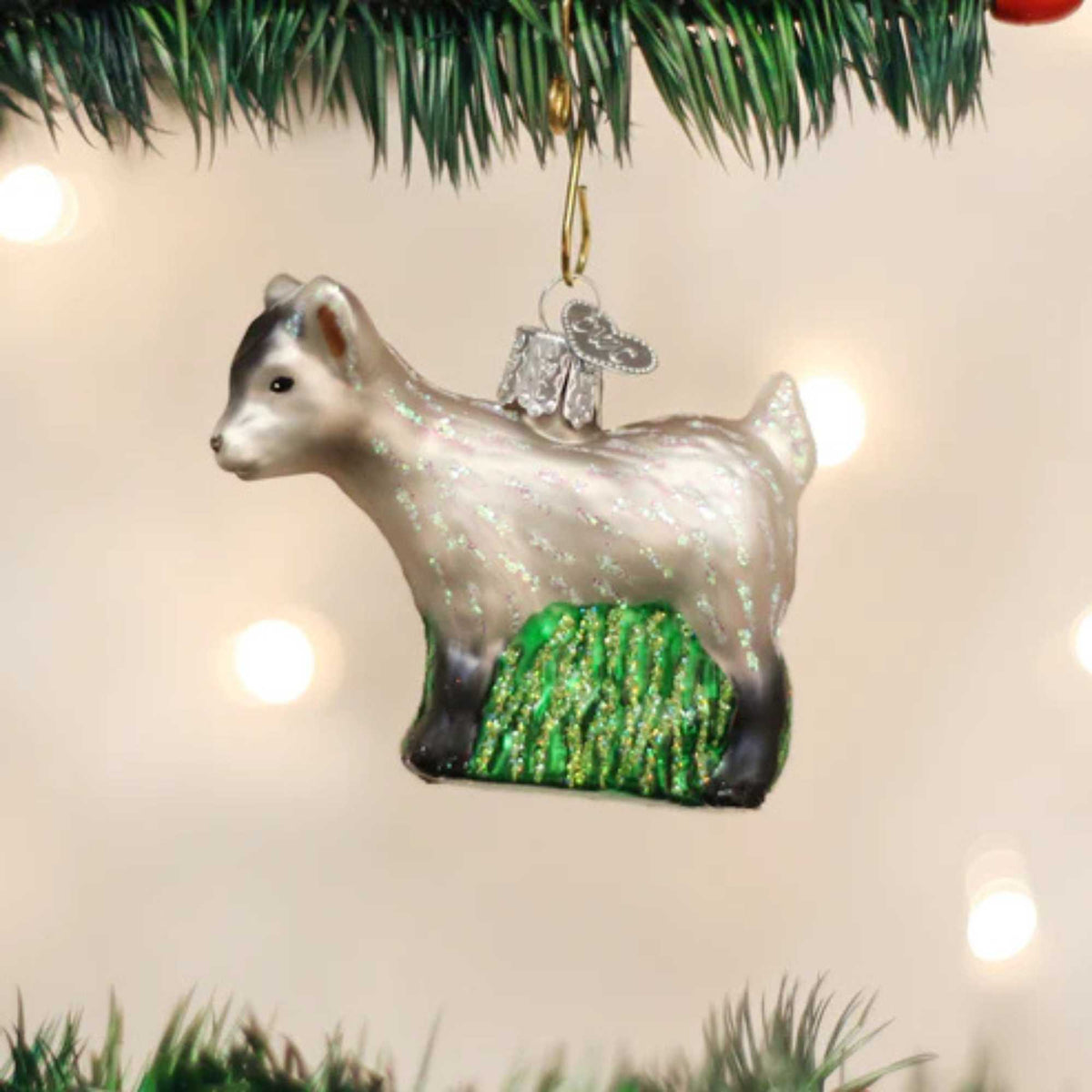Old World Christmas Pygmy Goat - - SBKGifts.com