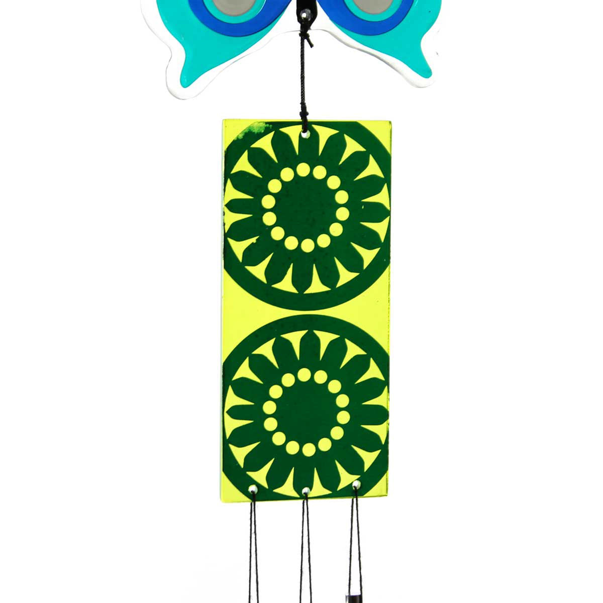 Home & Garden Blue Butterfly Wind Chime - - SBKGifts.com