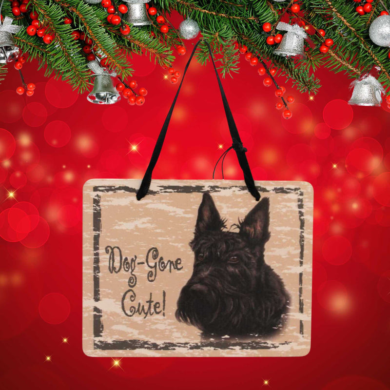 This Little Piggy Scottish Terrier Plaque - - SBKGifts.com