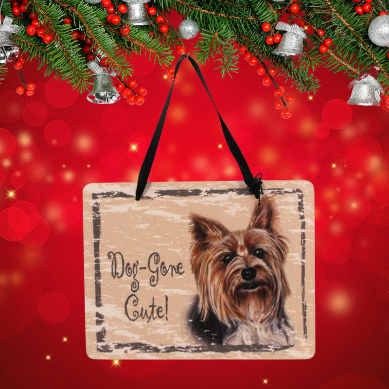 This Little Piggy Yorkshire Terrier Plaque - - SBKGifts.com