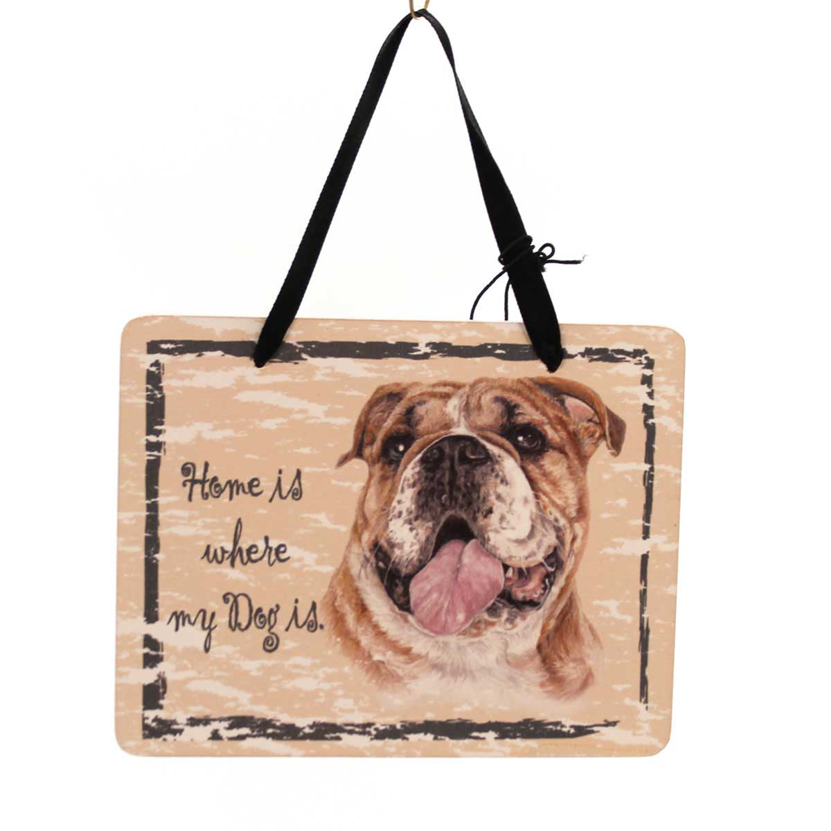 (23964) English Bulldog Plaque