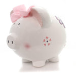 Child To Cherish Butterfly Piggy Bank - - SBKGifts.com