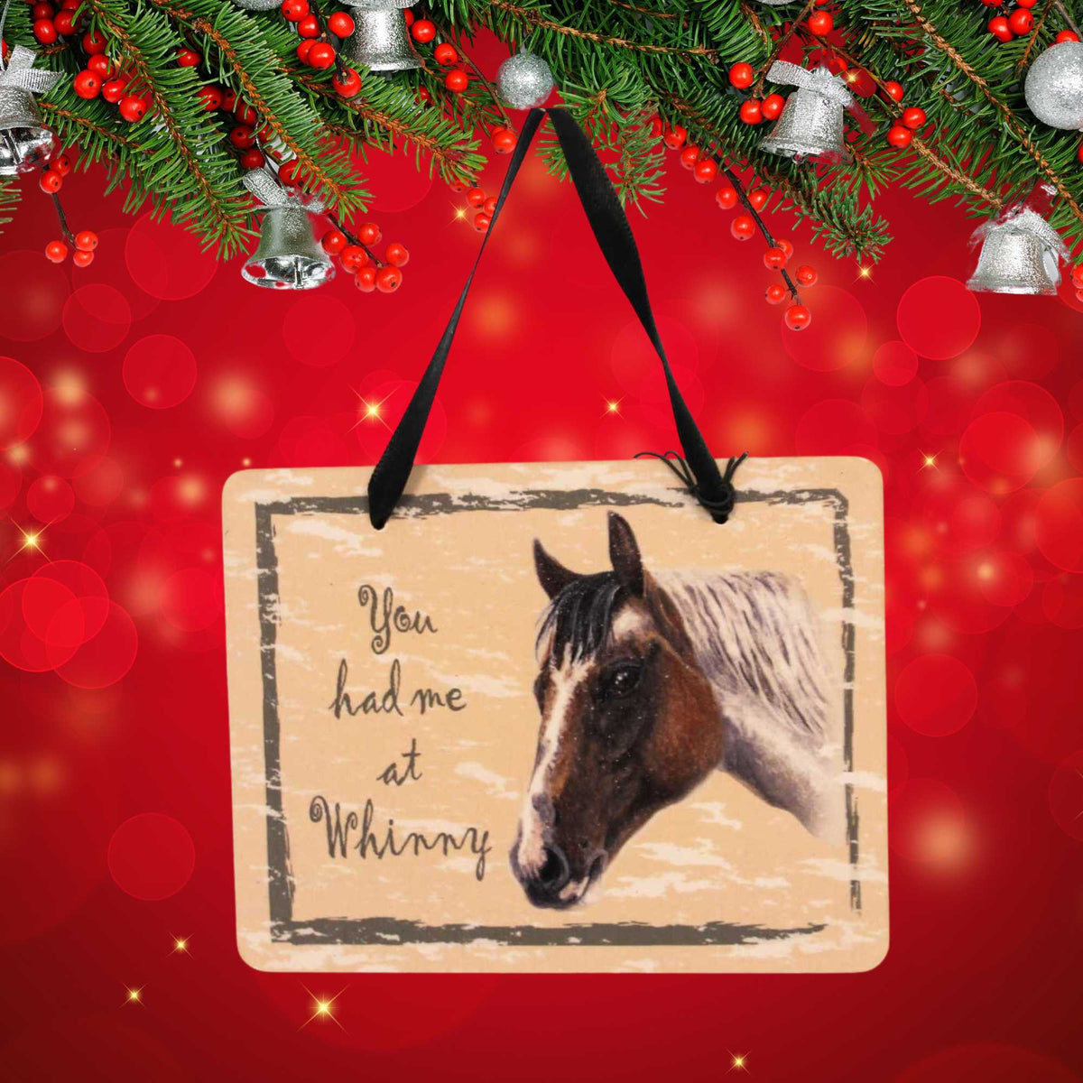 This Little Piggy Paint Horse Plaque - - SBKGifts.com