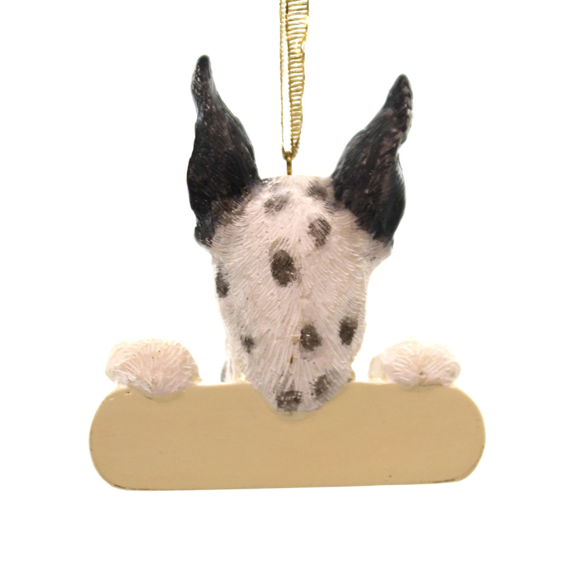 Holiday Ornament Harlequin Great Dane - - SBKGifts.com