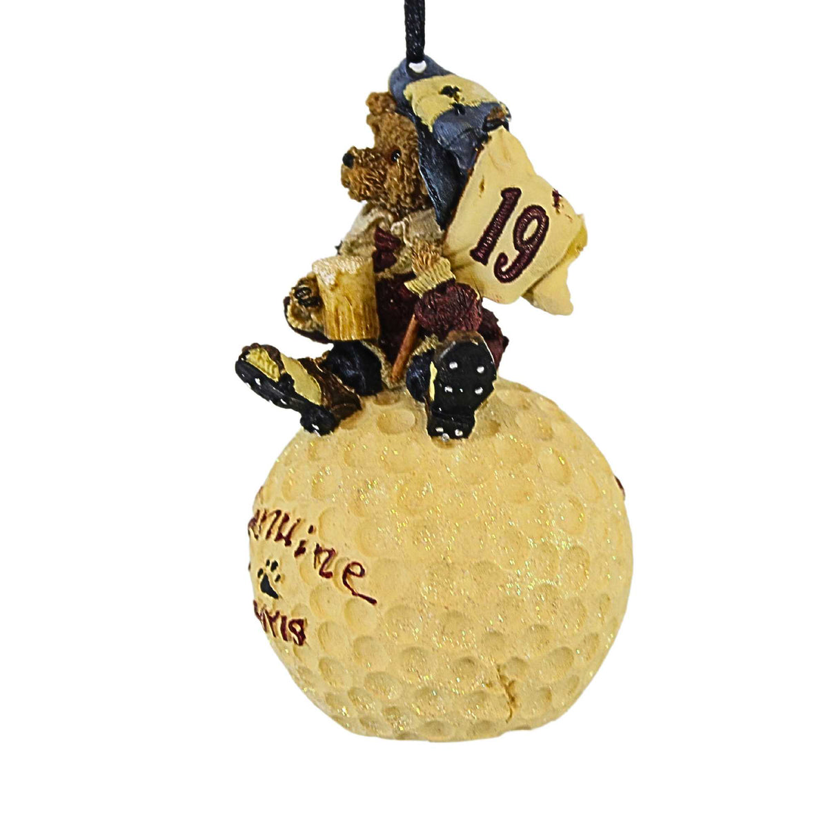 Boyds Bears Resin Mcduffer...The 19Th Hole Ornament - - SBKGifts.com