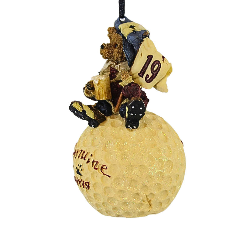 Boyds Bears Resin Mcduffer...The 19Th Hole Ornament - - SBKGifts.com