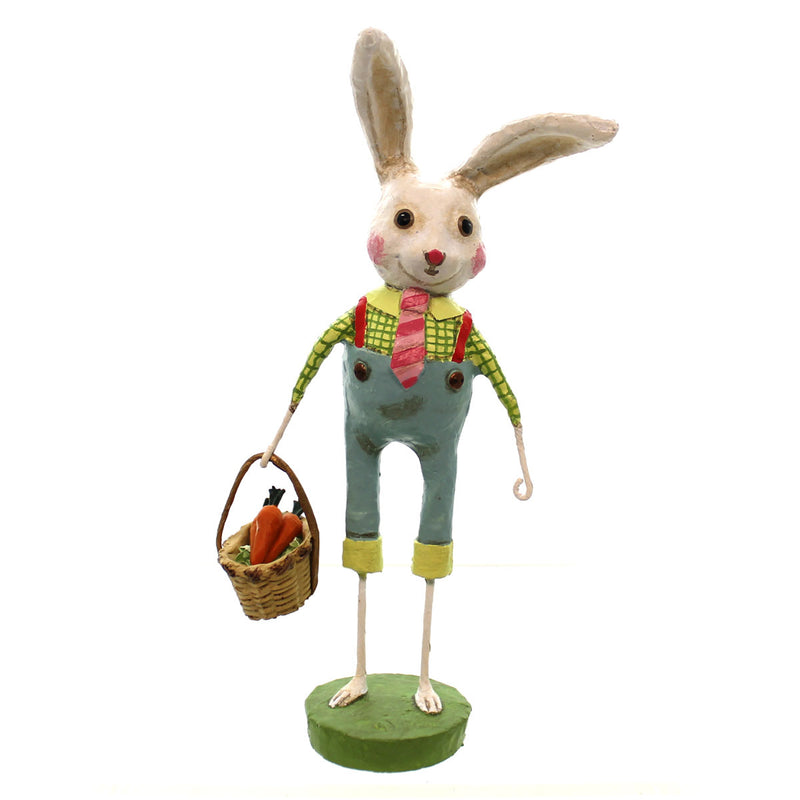 Johnie Lightfoot - One Figurine 8.25 Inch, Polyresin - Easter Spring Lori Mitchell 23793 (24139)
