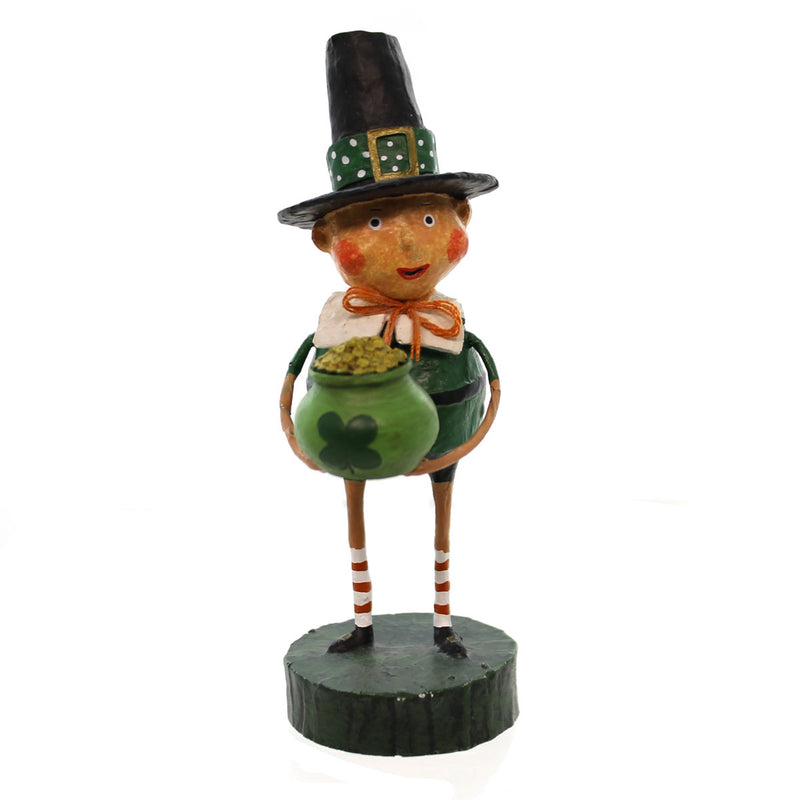 Lori Mitchell Lucky Liam - One Figurine 5.5 Inch, Polyresin - Irish Pot Of Gold 22468 (24148)