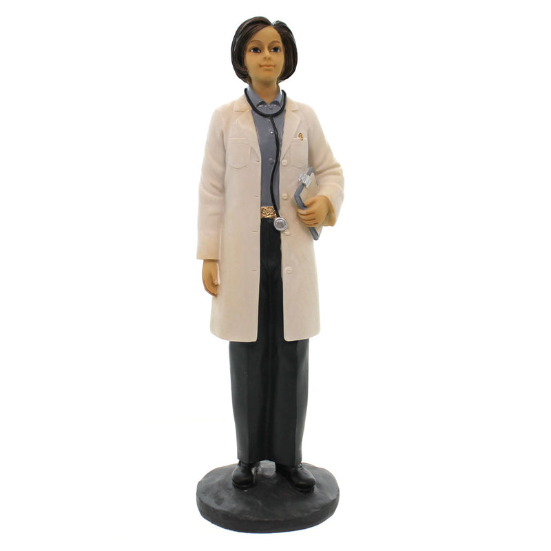 Figurine Female Doctor White Polyresin Hospital Medical 27007 (24166)