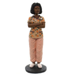 Black Art Female Nurse Black Polyresin Medical Professional Heritage 27030