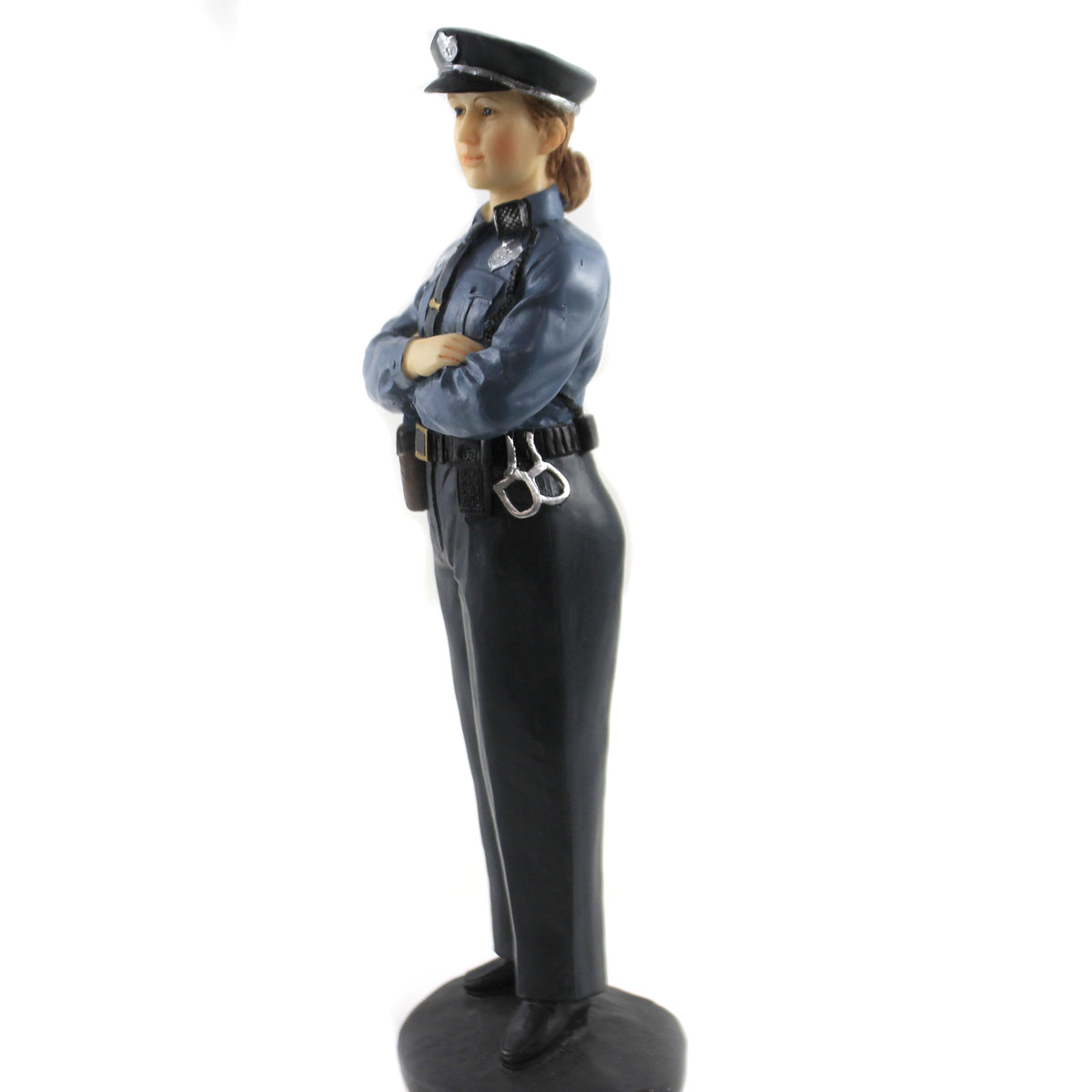 Figurine Policewoman White - - SBKGifts.com