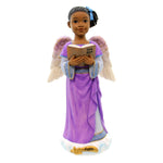 Black Art Love Angel Of Inspiration Polyresin Religious Holy Bible 71017 (24191)