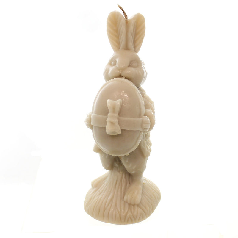 Christopher Radko Rabbit Holding Egg Candle - - SBKGifts.com