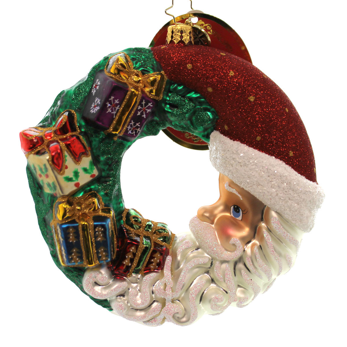 Christopher Radko Crescent Christmas Presents - - SBKGifts.com
